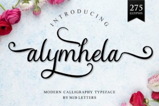 Alymhela: A Modern Script Font Built for Marketing Impact