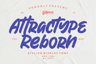 Attractype Reborn: A Display Font Worth Your Attention