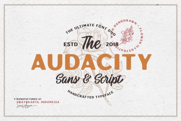 Audacity Duo: A Typeface Built for Editorial Storytelling