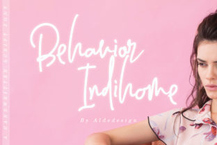 Behavior Indihome Script Font Brings Elegance to Campaign Visuals