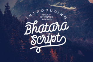 Bhatara Script Font Brings Warmth to Editorial Design and Publishing