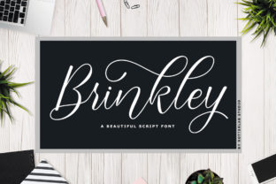 Brinkley Font: A Calligraphic Script for Campaign Design