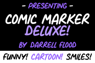 Comic Marker Deluxe: A Fun Font for Practical Branding