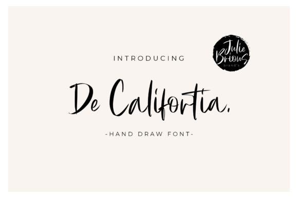 De Califortia Script: A Display Font for Digital-First Brands