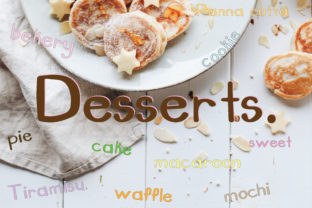 Dessert Font: A Sweet Script Typeface for Small Business Branding