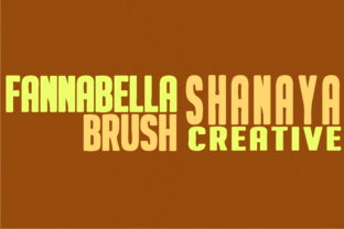 Fannabella Is the Brush Script Font That Makes Campaigns Pop