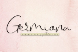 Germiona: A Script Font Built for Campaign Design
