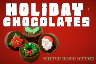 Holiday Chocolate: A Display Font for Web Designers