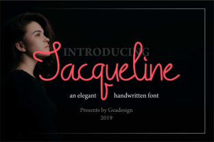 Jacqueline Font: A Handwritten Typeface That Brings Elegance to Digital Brand Design