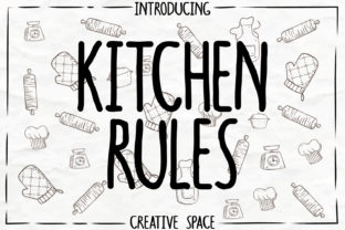 Kitchen Rules: A Handwritten Font That Warms Up Web Design