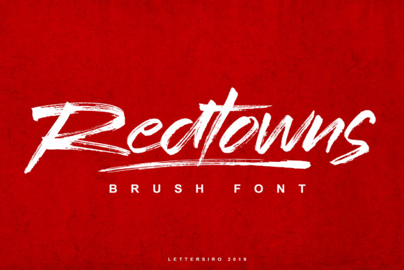 Redtowns: Handcrafted Font for Clearer Campaign Messages