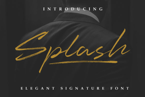 Splash: An Elegant Script Font for Marketers Who Want Standout Brand Content