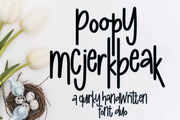 Testing Poopy McJerkbeak: A Quirky Display Font for Real Web Projects