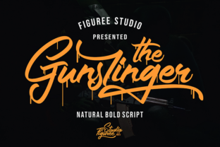 The Gunslinger Font: Bold Script for Standout Campaigns