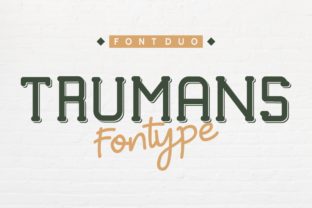 Trumans Duo: A Bold Font Duo for Modern Web Design